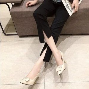 high heels new chunky heel fashion shoes